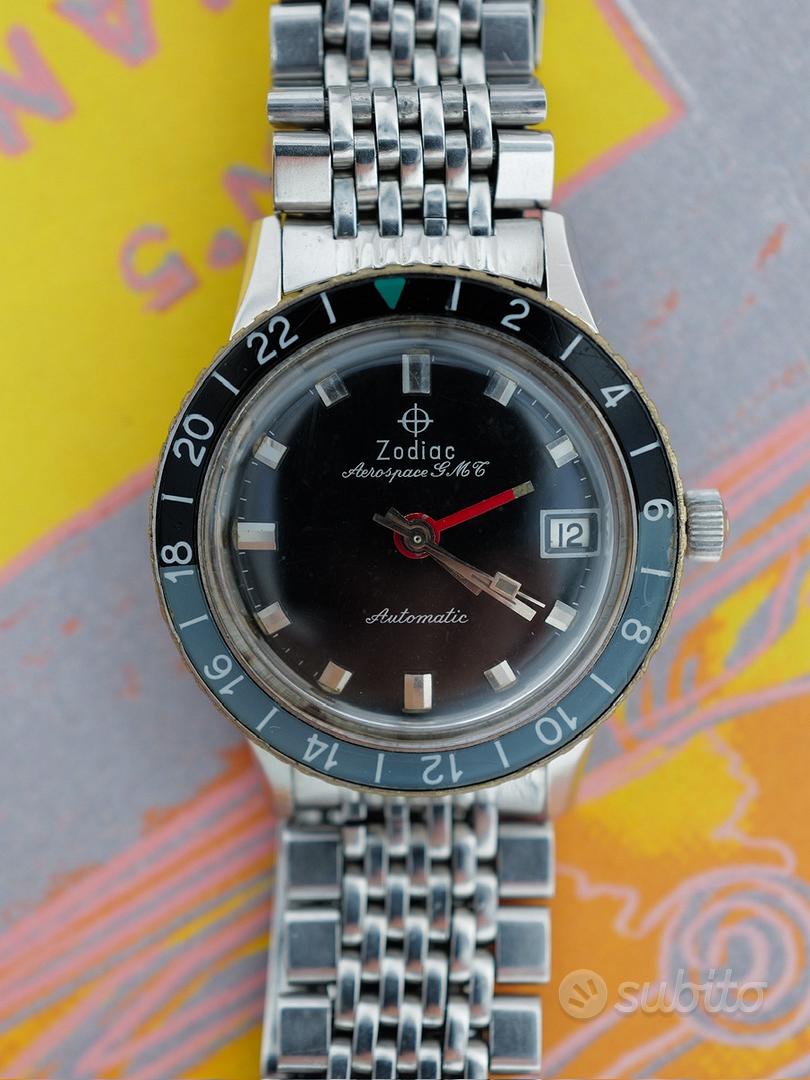 Subito - GraficaOro srl - Zodiac Aerospace Gmt vintage Autom 1970