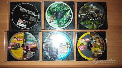 lotto giochi PC originali retrogames solo dischi