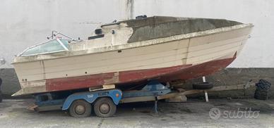 Barca Pilotina Gobbi 7mt con carrello Volvo Penta