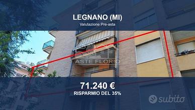 Immobile in asta di 101 m² con box auto a Legnano