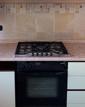 Forno e piano cottura gas MIELE da incasso