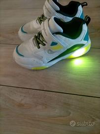 Scarpe champion con luci bimbo n° 32