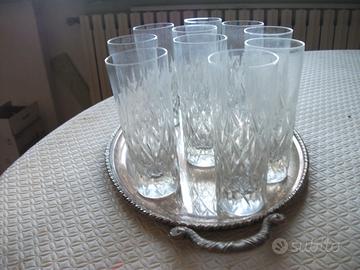 Bicchieri alti cristallo