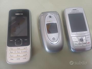 telefonino nokia + 2 samsung