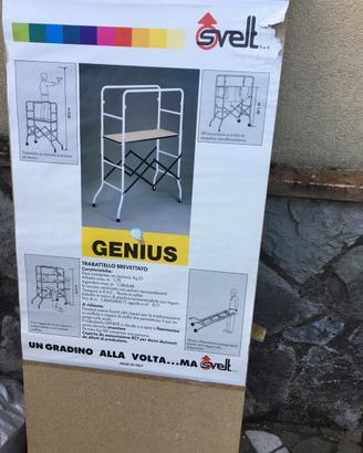 Trabattello Genius a fisarmonica