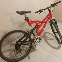 Bicicletta mountain bike Fausto Coppi Ammortizzata