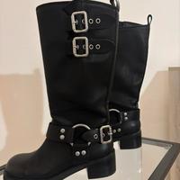 Biker nero STEVE MADDEN n.36