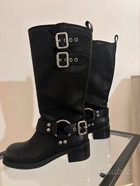 Biker nero STEVE MADDEN n.36