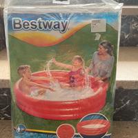 Piscina rossa gonfiabile