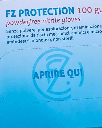 guanti in nitrile