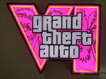 Lampada led Lightbox  GTA VI