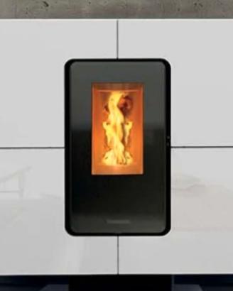 Stufa pellet slim quadro thermorossi