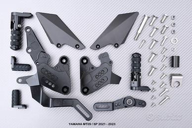 Pedane arretrate YAMAHA MT09 / SP 2021 - 2023