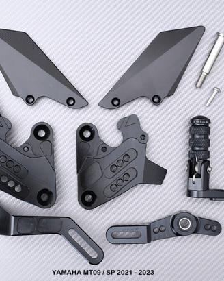 Pedane arretrate YAMAHA MT09 / SP 2021 - 2023