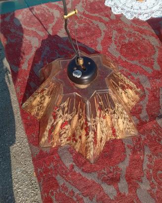 lampadario vintage .