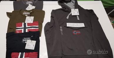 lotto felpe e tshirt napapijri e liujo XL nuove 