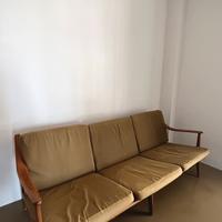 Divano svedese Mid-Century in teak –struttura orig