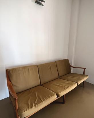 Divano svedese Mid-Century in teak –struttura orig