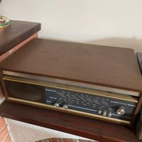 Radio antica a giradischi Mivar RF43