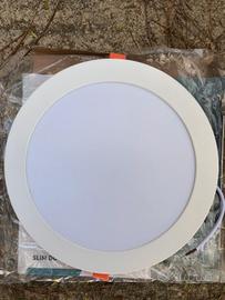 Faretto incasso led downlight slim 18W luce calda