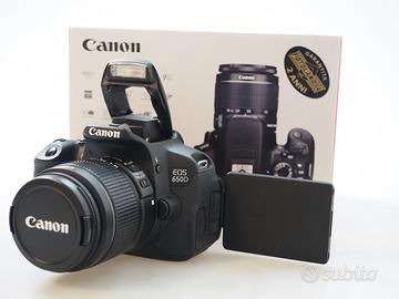 CANON EOS 650D+18-55 STABILIZZATO