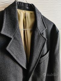 Cappotto Emporium Viri mono petto grigio taglia 48