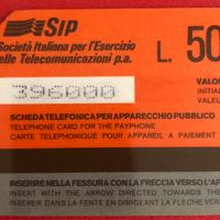 Scheda telefonica / Usata / Urmet rossa P67