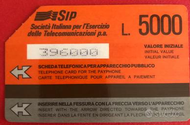 Scheda telefonica / Usata / Urmet rossa P67