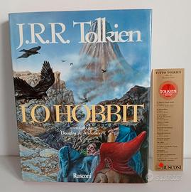 Tolkien LO HOBBIT ANNOTATO 1° Ed. Rusconi 1991