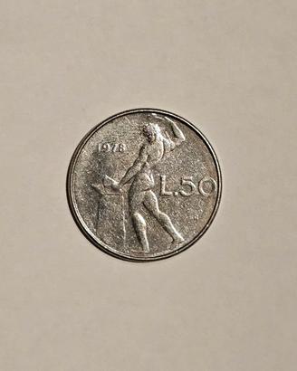 50 Lire Italia 1978
