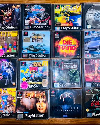 Lotto giochi playstation 1 rarissimi PAL ITA
