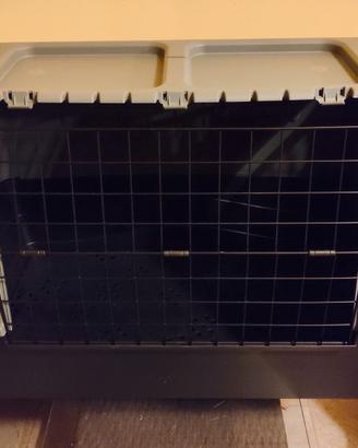 Trasportino e kennel nuovi da sballare e montare