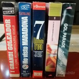 Lotto di 5 VHS sport