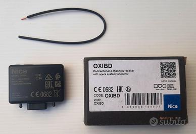 Ricevente radio 4ch NICE OXIBD (433 mghz)