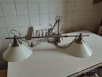 lampadario a 2 luci Ikea
