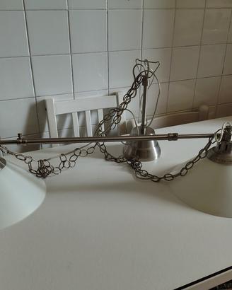 lampadario a 2 luci Ikea