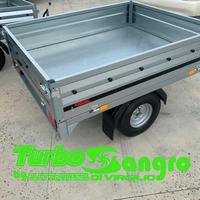 Carrello rimorchio Ellebi frenato