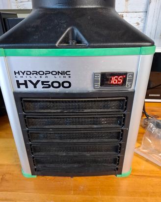 HY500 H CHILLER REFRIGERATORE D'ACQUA IDROPONICO +