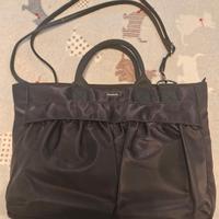 BORSA NERA WOOLRICH NYLON