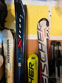 Sci Salomon, Rossignol, Fischer