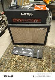 Line6 testata + Cassa 2x150w