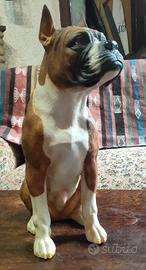 Boxer in porcellana