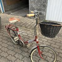 bicicletta Italvelo rossa anni 70