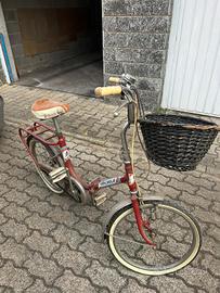 bicicletta Italvelo rossa anni 70