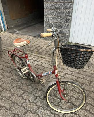 bicicletta Italvelo rossa anni 70