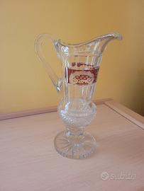 Brocca in cristallo 