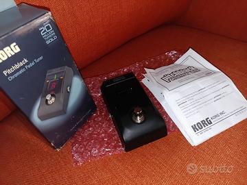 Korg Pitchblack Accordatore Pedale Chromatic Tuner
