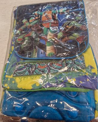 zaino scolastico tartarughe ninja