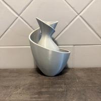 Vaso decorativo moderno grigio – elegante 18 cm