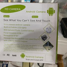 Endoscopio telecamera android